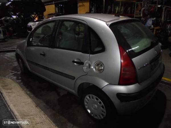 Carro MOT: HFX  TU1JP  TU1A CXVEL: 20CF14 CITROEN C3 2002 1.1I 60CV 5P CINZA GASOLINA - 5