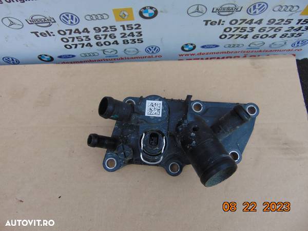 Carcasa Termostat Dacia 1.0 Duster Logan sandero MCV Jogger Renault Clio 5 Captur 2 Nissan juke micra - 1