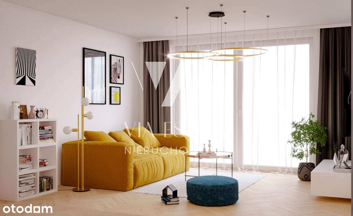 Przestronne mieszkanie z 2 balkonami na Mokotowie - Pełny obrazek: 4/6