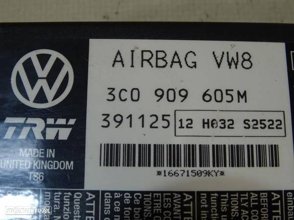 Centralina De Airbags Volkswagen Passat (3C2)  3C0909605m / 3C0 909 60 - 3