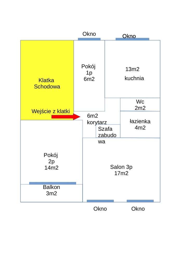 Oława 3 pokoje 62 m2  ** na raty-2
