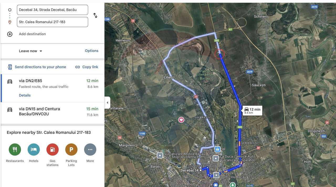 Teren de vânzare în Bogdan Vodă, Bacău – 7.502 mp cu deschidere la E85 - Imagine principală: 5/5