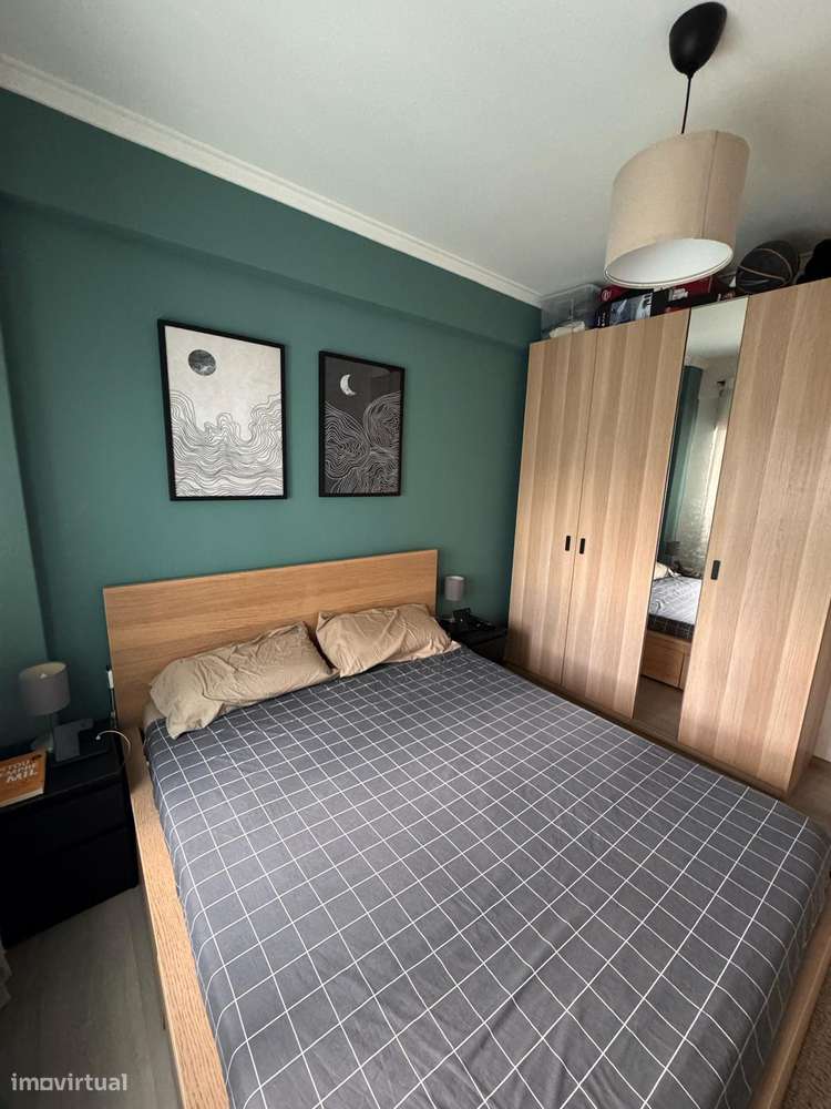 T1 + 1 com varanda,  e ar condicionado em Amadora-14