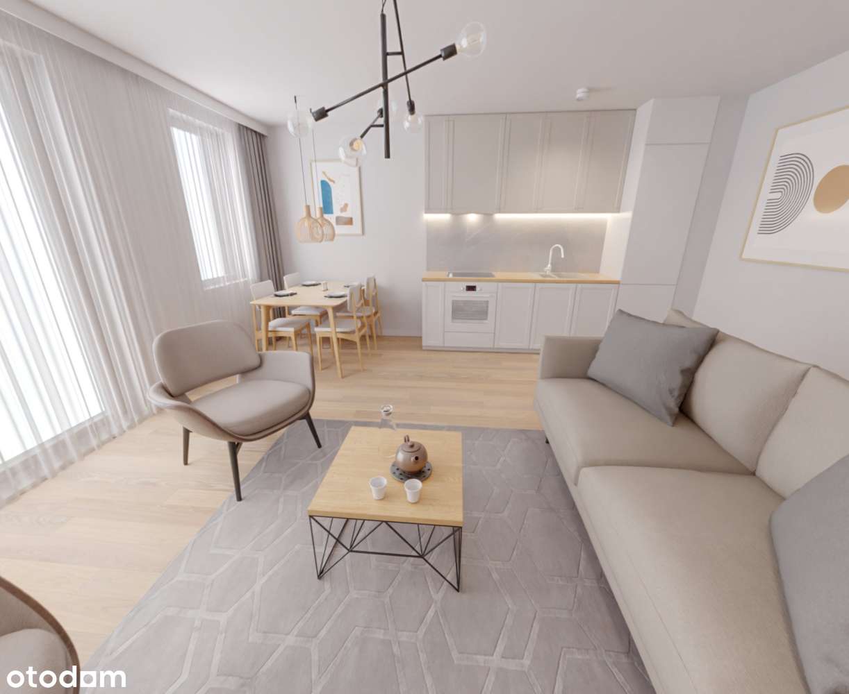 1-pokojowe mieszkanie 35,74 m2 - Pełny obrazek: 2/8