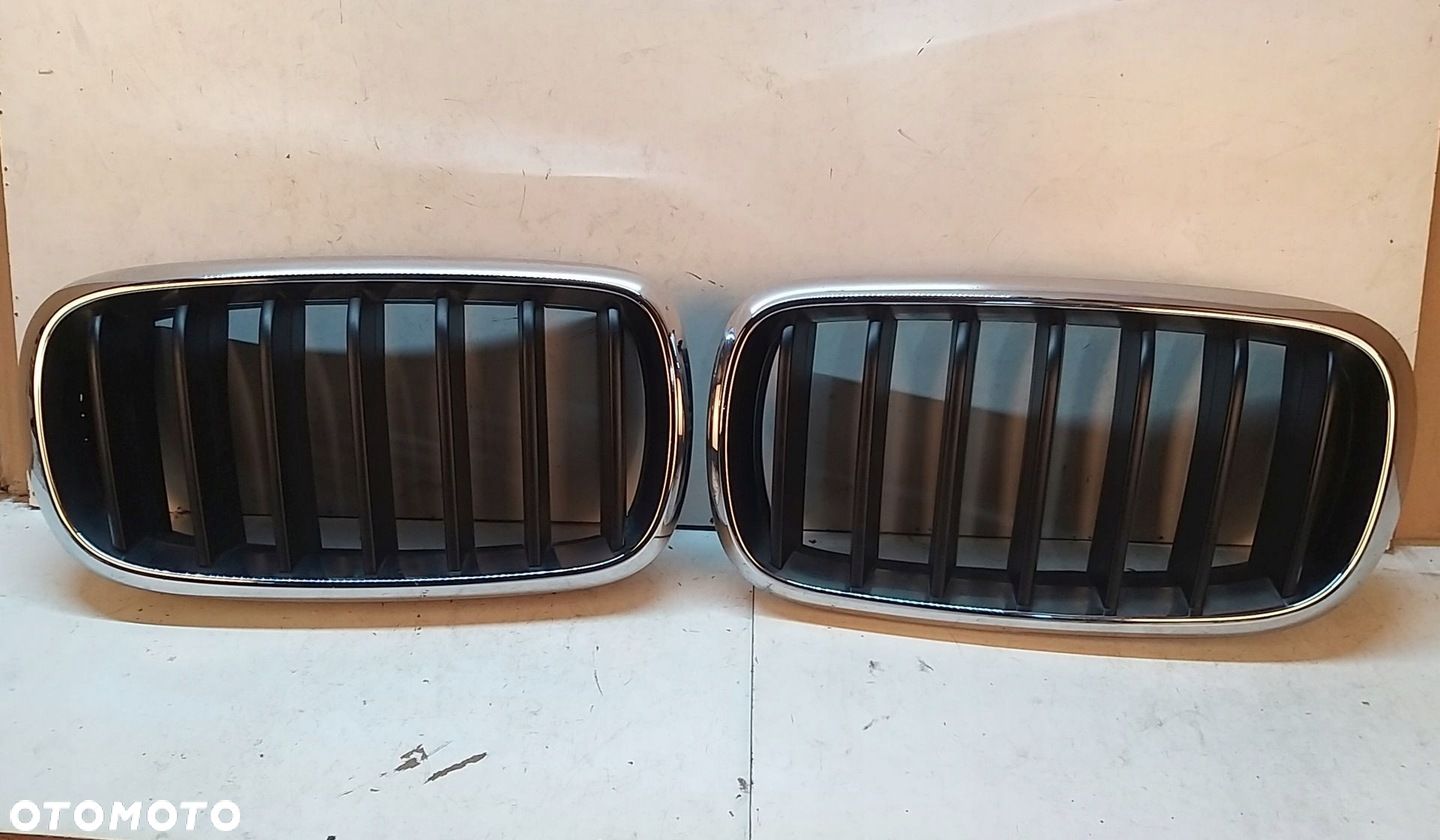 BMW X5 F15 ATRAPA KRATKA GRILL NERKA PRAWA LEWA - 1