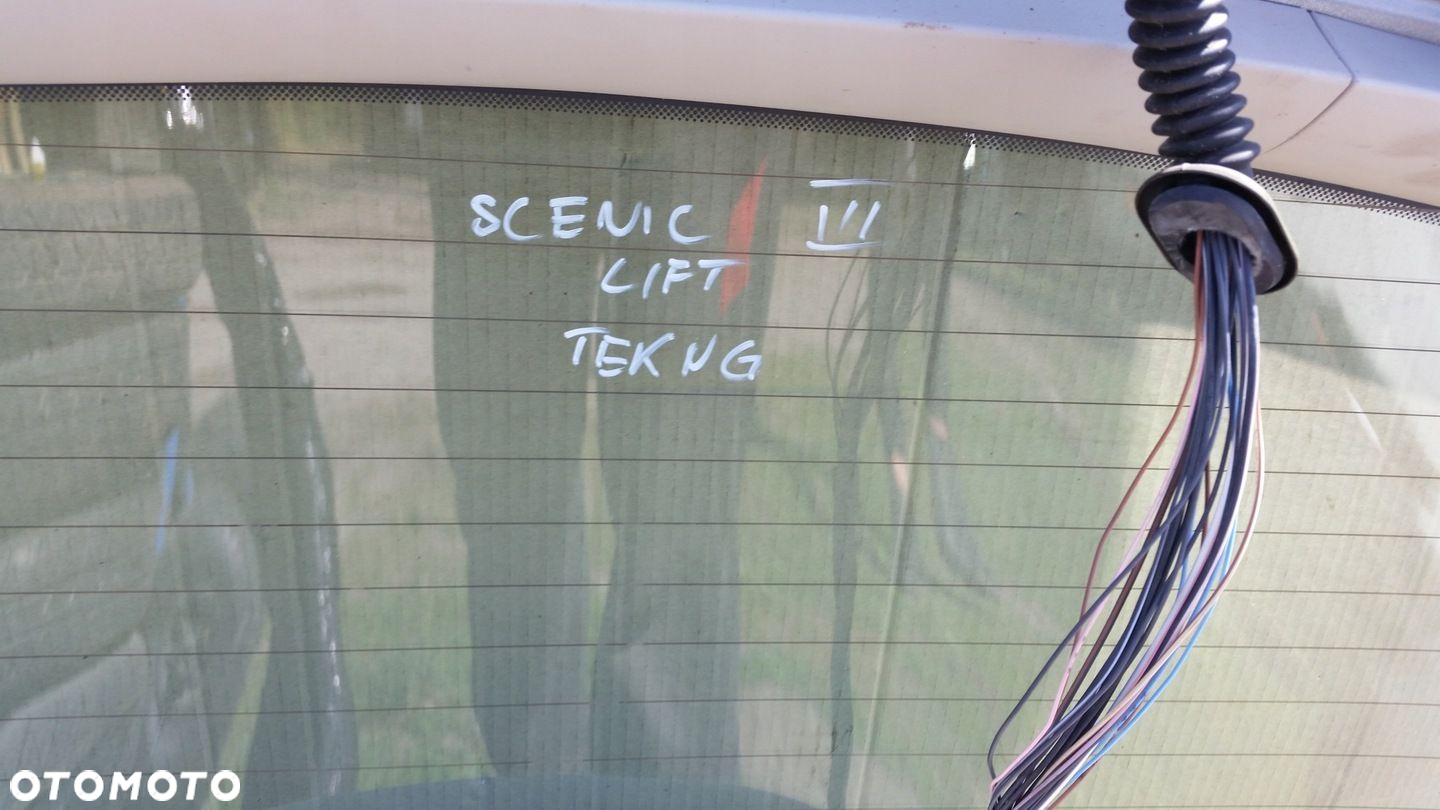 RENAULT SCENIC III LIFT TYLNA KLAPA BAGAŻNIKA TEKNG - 10