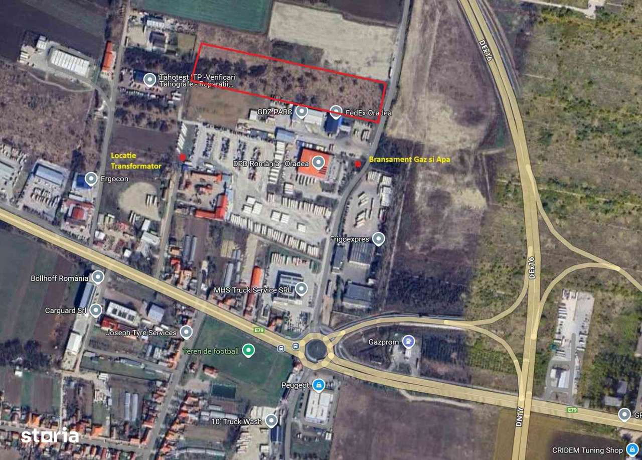 Teren industrial, Bors, 23323 mp-0