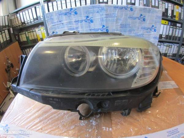 Farol 89318911 720257303 BMW E90 LCI 2009 325I 24V 220CV 4P BEGE ESQ H7 + H7 ORIGINAL - 1