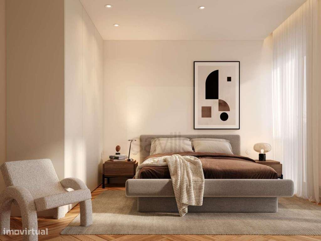 Apartamento T2+1 com terraço no condomínio Cedofeita 497, Porto - Grande imagem: 3/6