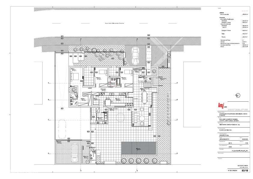 Moradia de linhas modernas em construção-8