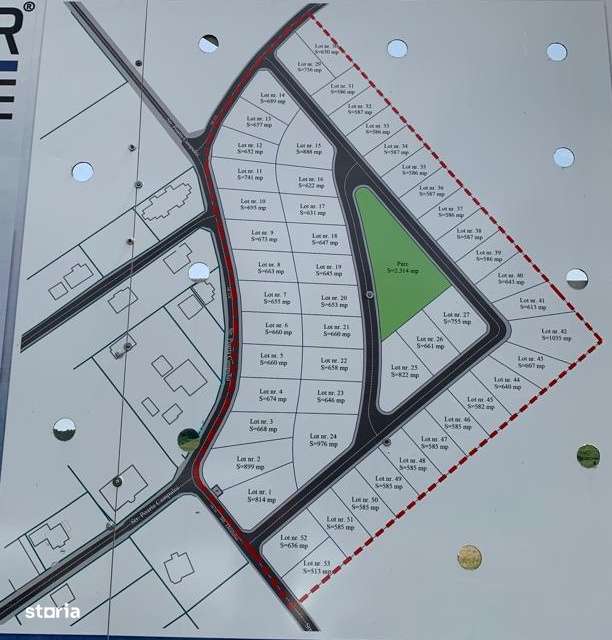 Teren intravilan de vanzare, cu vedere catre Dealul Lempes - Sanpetru-5