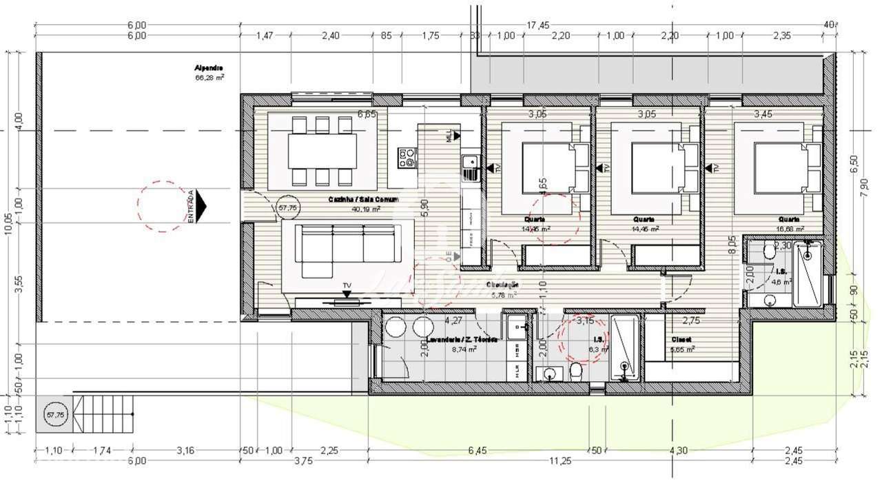 Moradia Térrea Nova T3 em Ponte de Lima-14