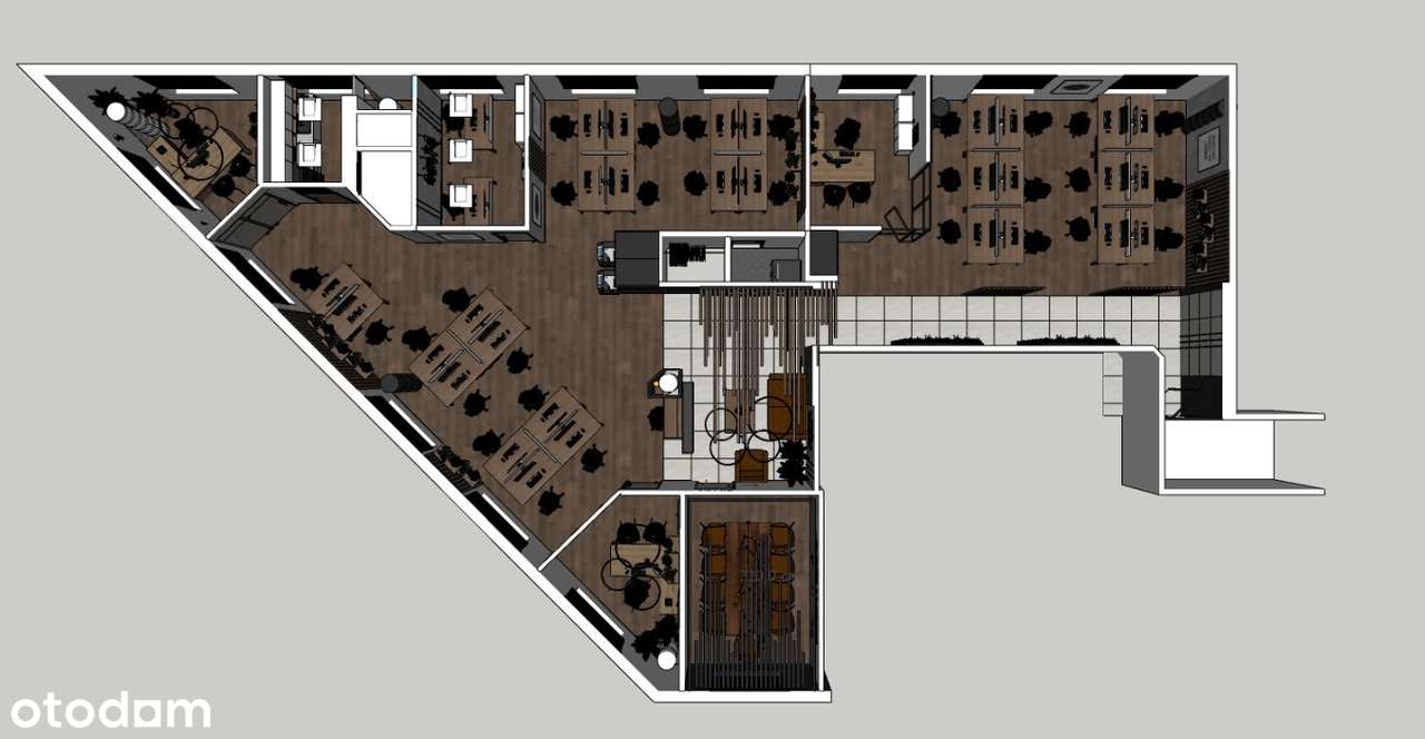 Nowoczesny biurowiec na Żoliborzu z parkingiem-11