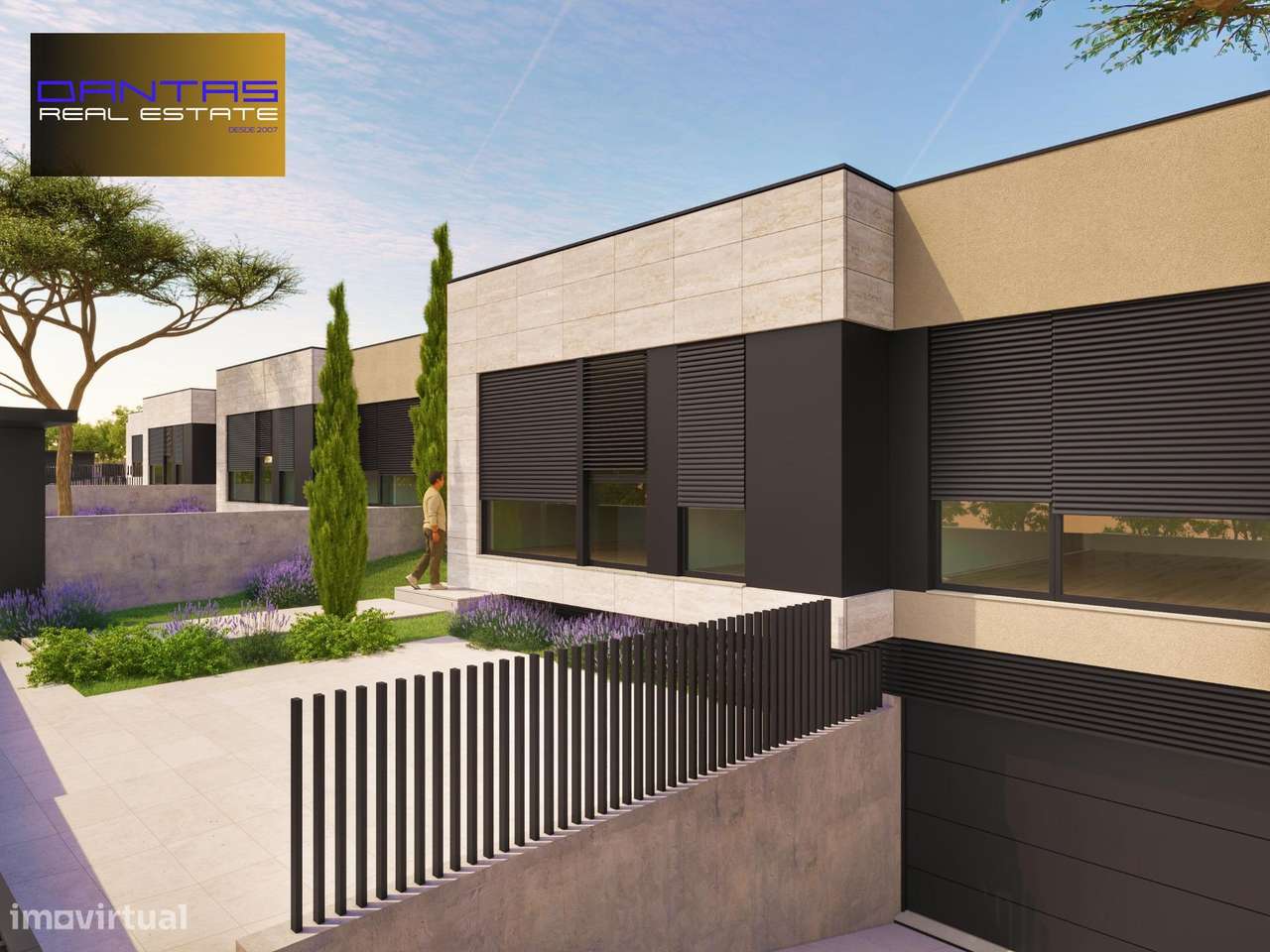 Moradia de luxo com piscina, em condomínio privado no centro de Braga-5
