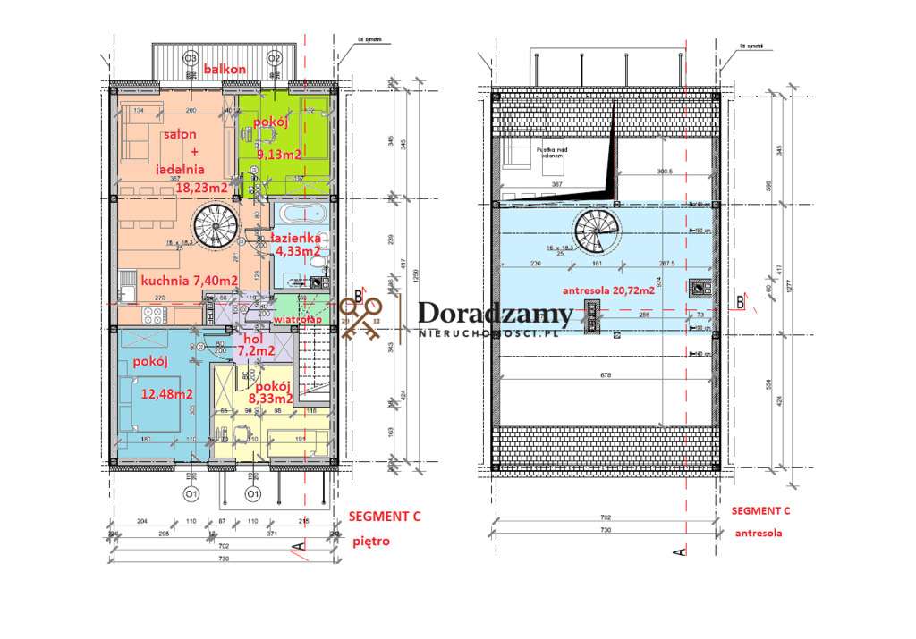 Mieszkanie w Stanie Deweloperskim z Antresolą - Pełny obrazek: 4/10