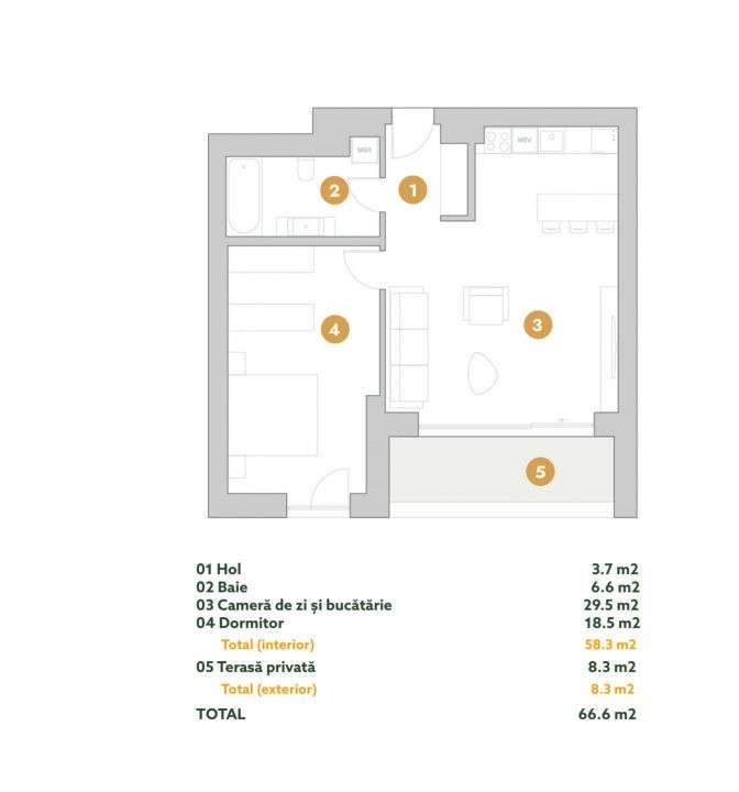 The Ivy*Etaj 2*Bloc faza 1*Vedere gradina*Loc de parcare*Ready to move-17