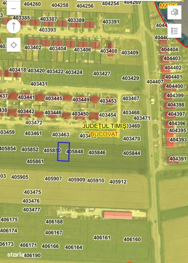 AV671 De vanzare 2 PARCELE la Bucovat, cu UTILITATI, 50m de asfalt - Imagine principală: 4/5