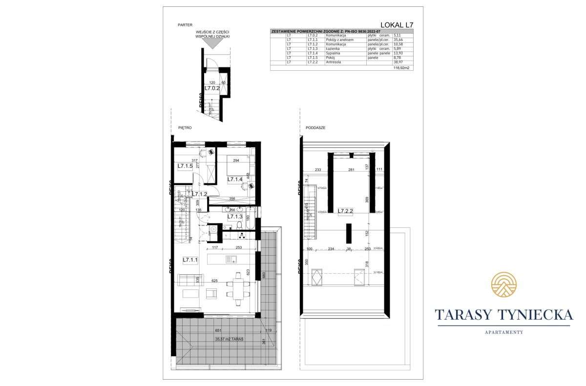 Gotowy apartament z tarasem – granica Krakowa-2