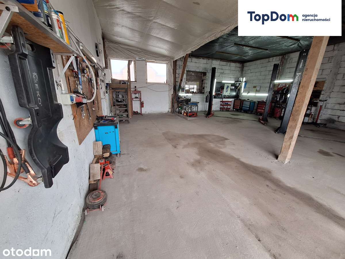 Warsztat z dużą działką.-9