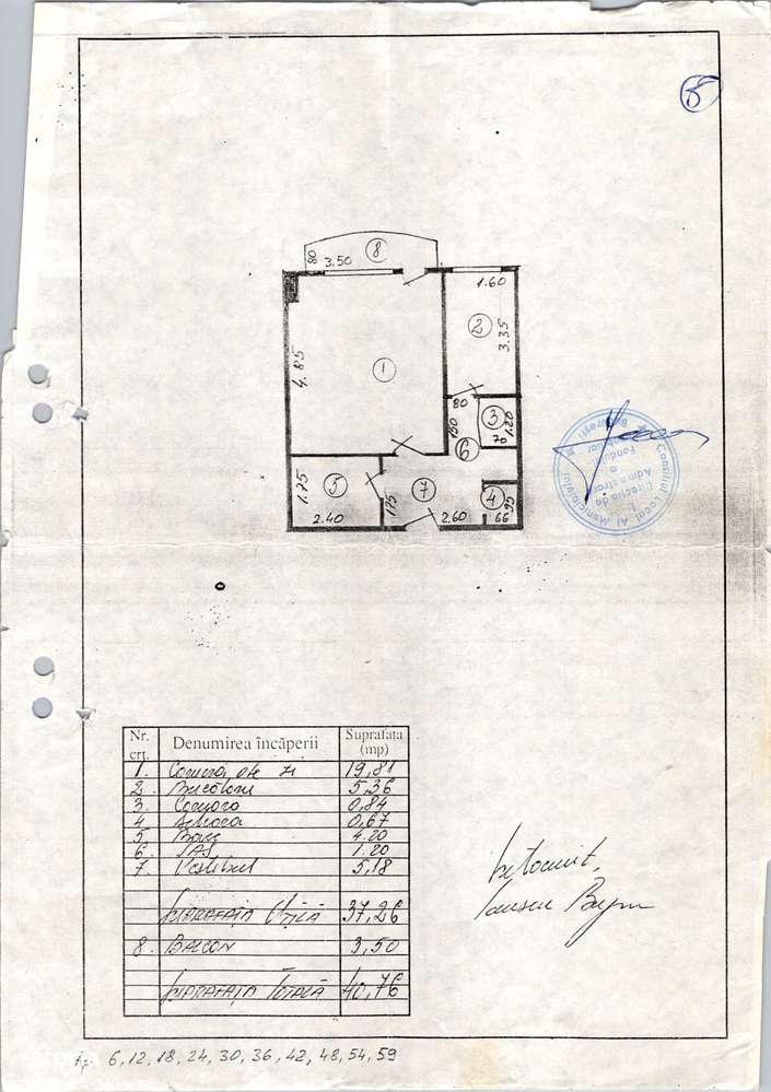 Garsoniera Bulevardul Unirii | Piata Alba Iulia | Decebal-8