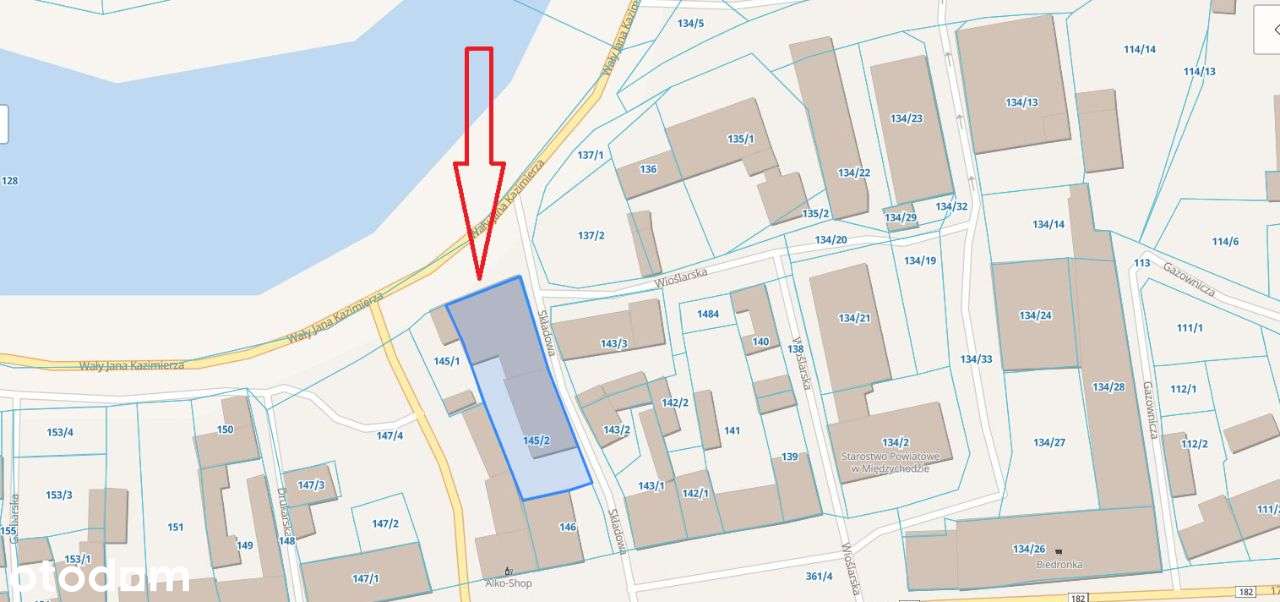 Działka budowlana Międzychód Centrum Drukarnia - Pełny obrazek: 5/8