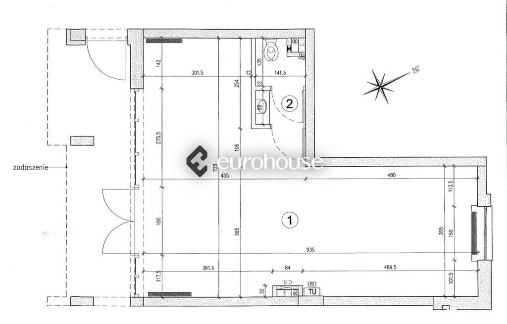 Mały lokal na Ursynowie 50 m2-1