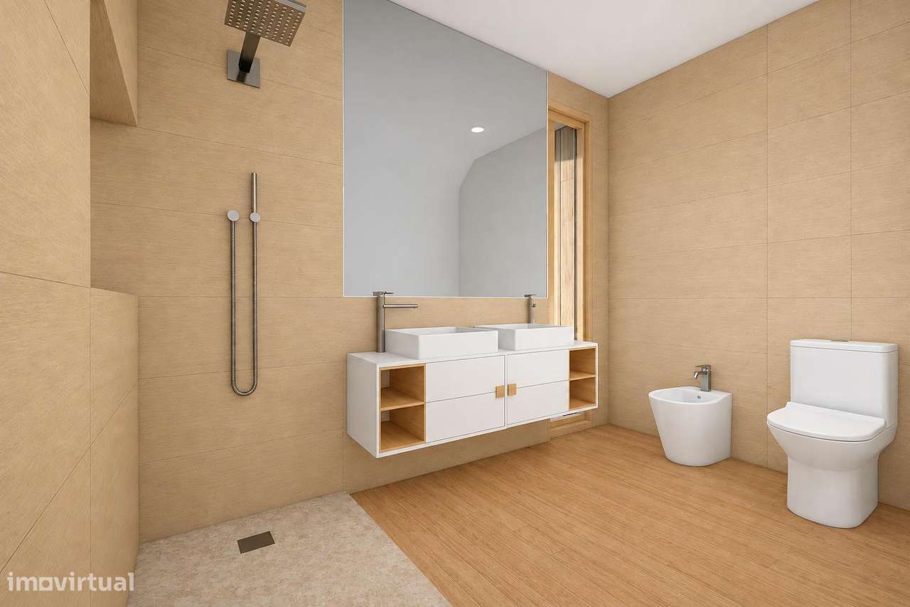 Moradia T3 | Térrea | Piscina | Jardim | Barbecue | 2 Carros-8