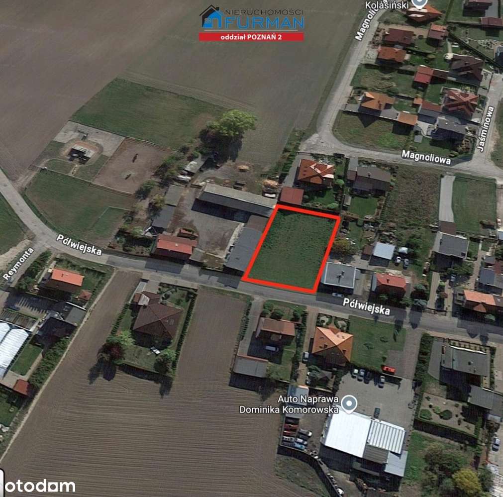 Działka budowlana 1220 m2, Opalenica-1