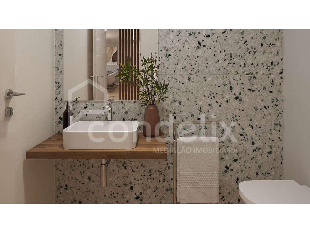 Apartamento T3 com terraço para venda em Valongo-24