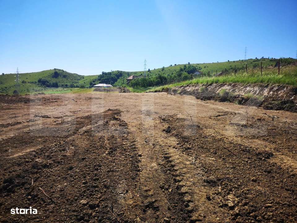 Teren intravilan, 2.200 mp cu PUD, autorizatie si utilitati Chinteni, - Imagine principală: 5/11