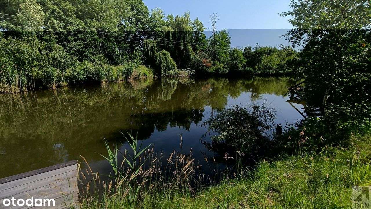 Działka budowlana ze stawem Oborniki Śląskie.-5