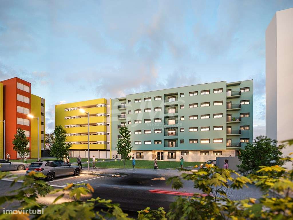 T2 com terraço a 500mts da câmara - Maia - Centro-22