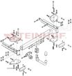 MERCEDES W166 W164 ML WYPINANY AUTOMAT HAK HOLOWNICZY + MODUŁ + WIĄZKA + GNIAZDO 13PIN - 5