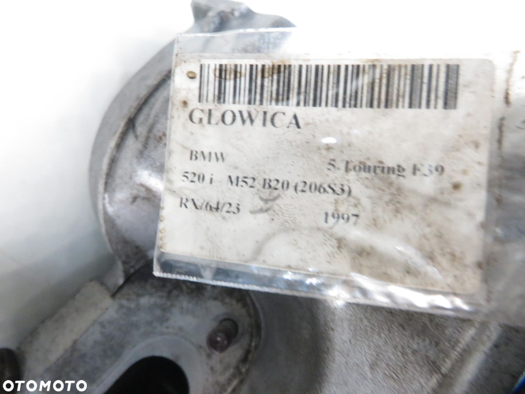 GŁOWICA BMW E39 520 i  M52 B20 (206S3) 1748393 - 2