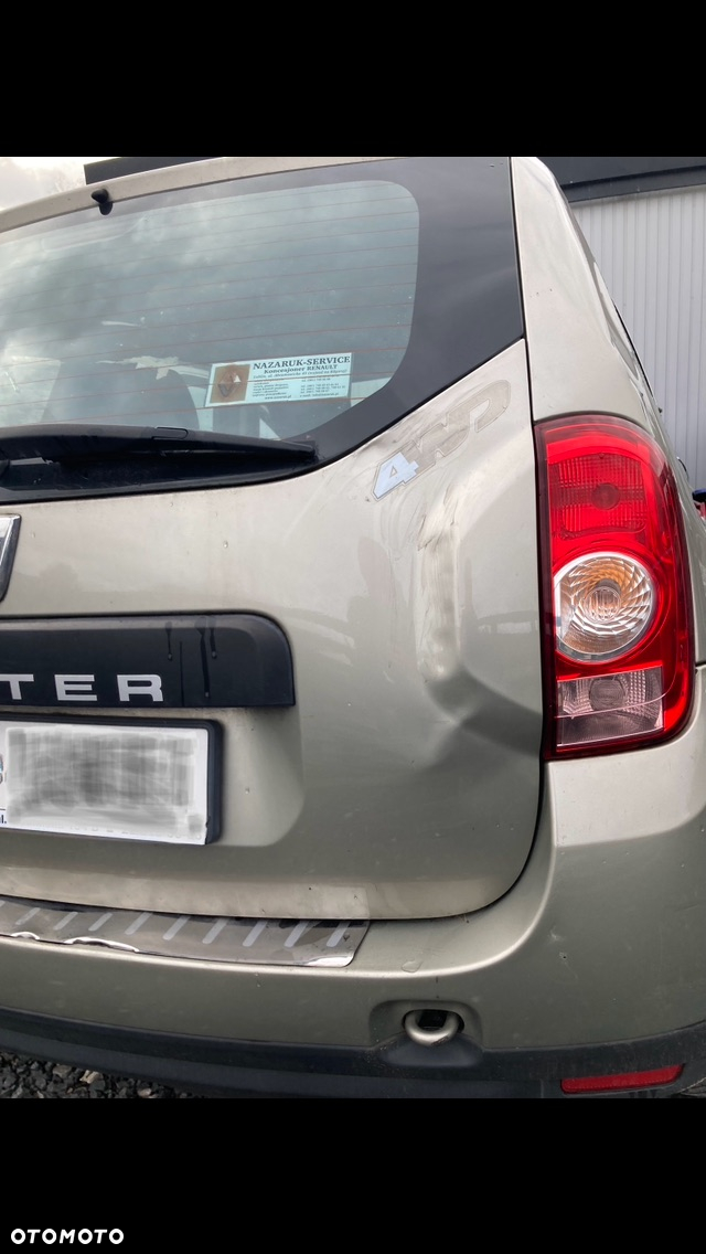 DACIA DUSTER 1  I  KLAPA TYLNA POKRYWA BAGAŻNIKA kompletna z SZYBĄ  TYLNIA TYŁ Wwa - 4