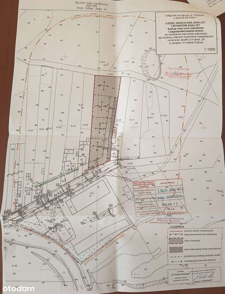 Działka bud. – 500 m od Rynku. Możliwość podziału!-2