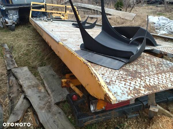 Najazd hydrauliczny  6.10x2.30x2.20 platforma zsuwana laweta wciągarka hydrauliczna mercedes iveco man renault - 4