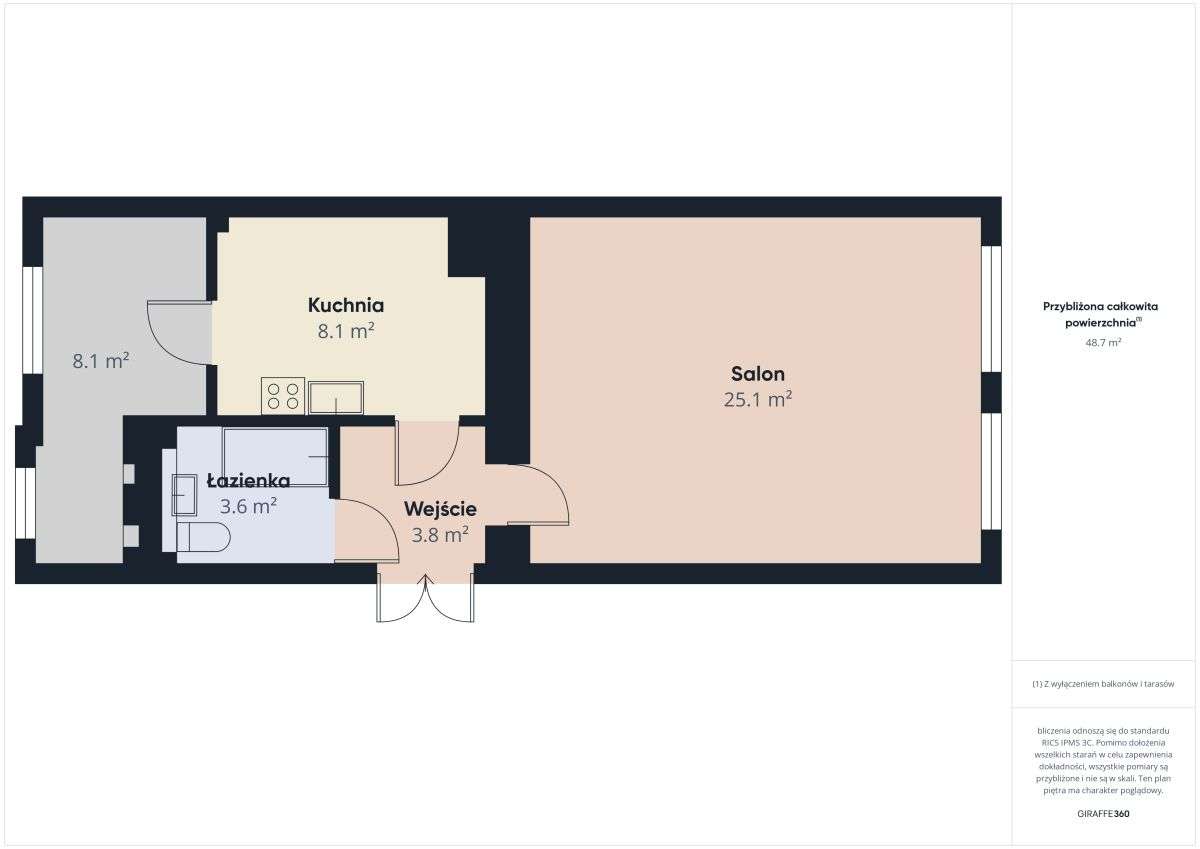 Chorzów Batory - 2 pokoje z potencjałem.-19