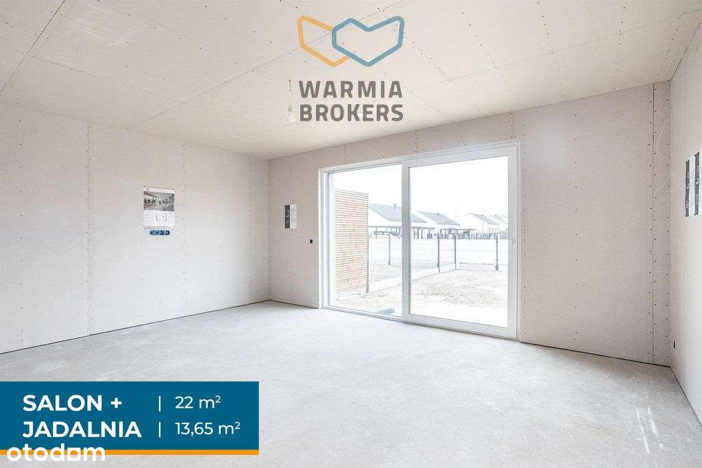 Energooszczędny dom zab. szeregowa w Bartągu-10