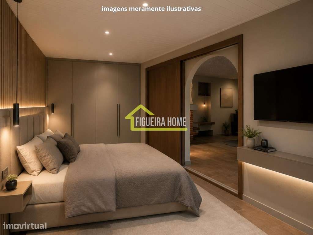 Andar de moradia com 4 quartos, garagem e anexo-48