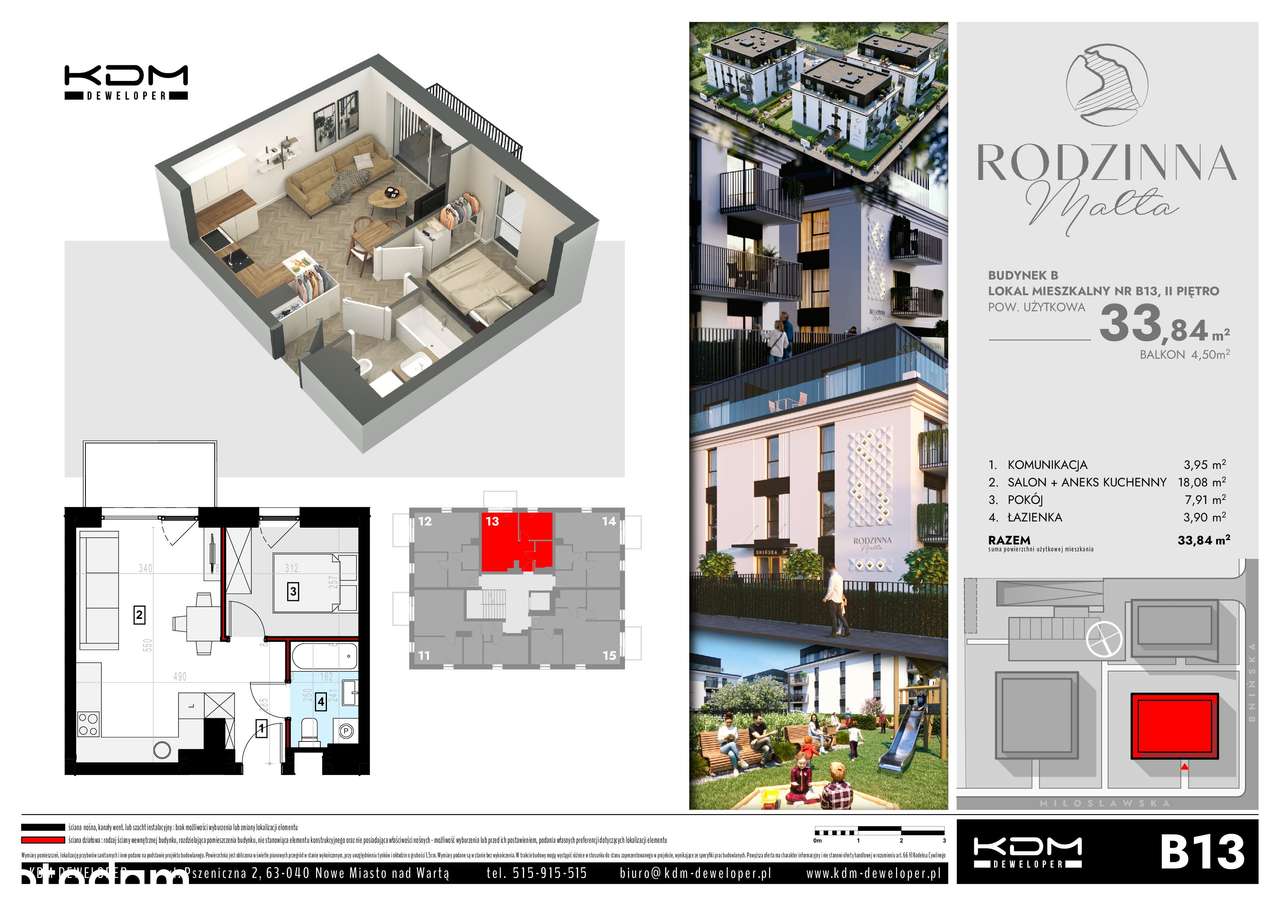 Rodzinna Malta | mieszkanie 2-pok. | B13 - Pełny obrazek: 4/9