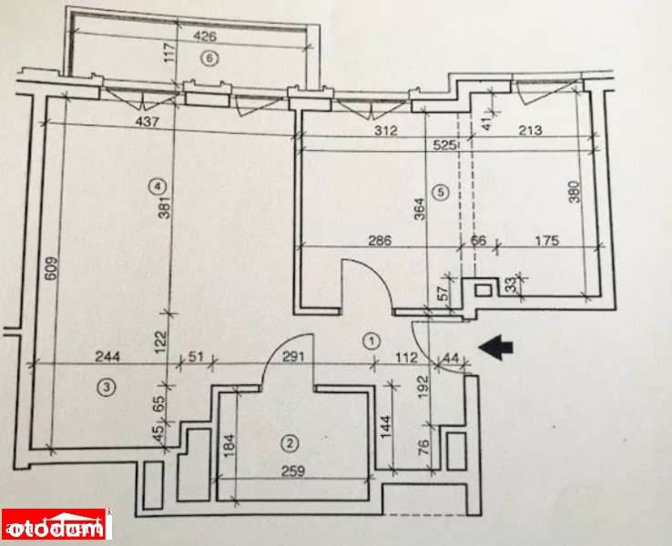 Atrakcyjne 2 pokojowe Krzyki, Huby, ul. Hubska-15