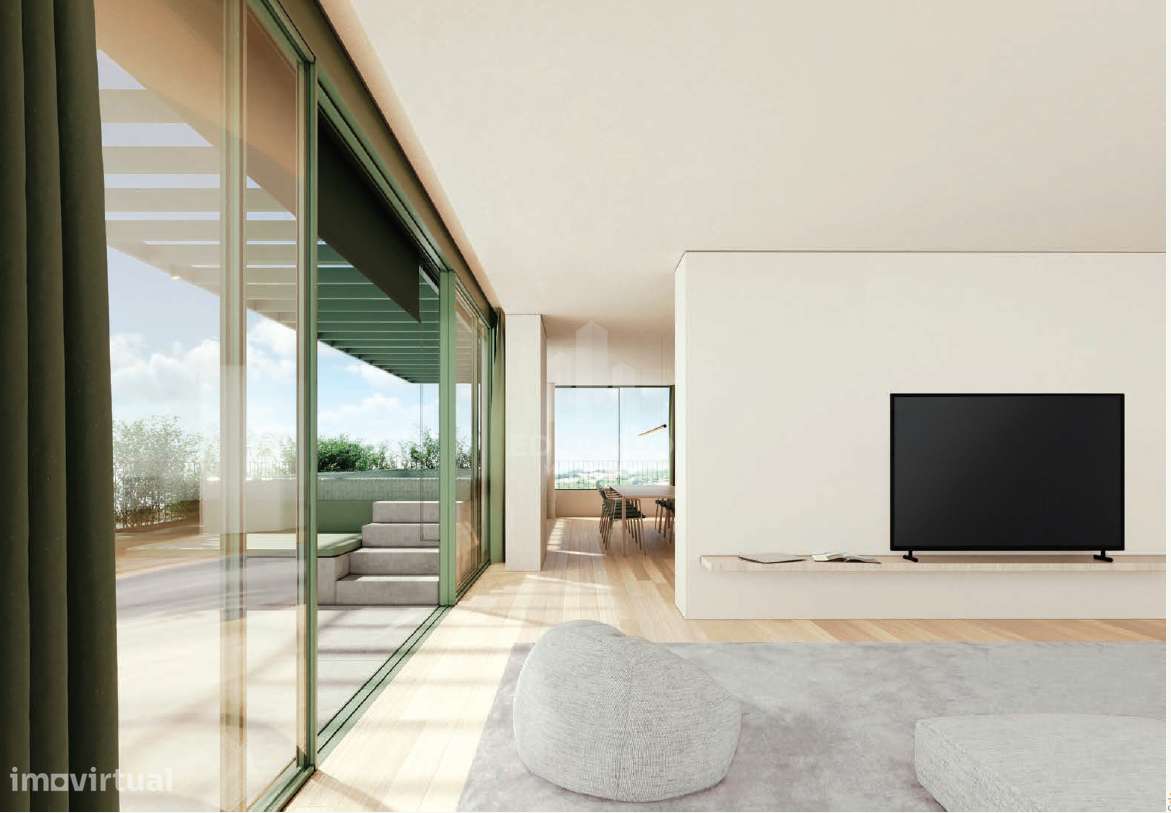 Apartamento T1+1 com terraço no Campo Alegre, Porto - Grande imagem: 3/24