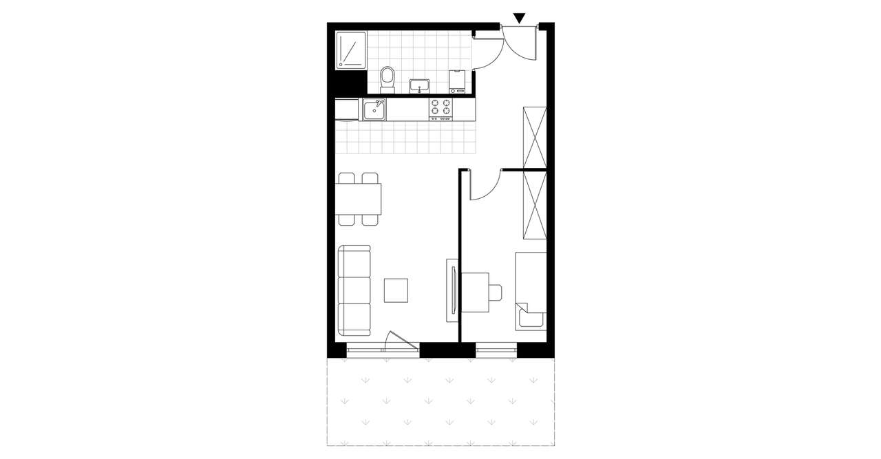 Jeleniogórska 5 | mieszkanie 2-pok. | A-06 - Pełny obrazek: 5/10