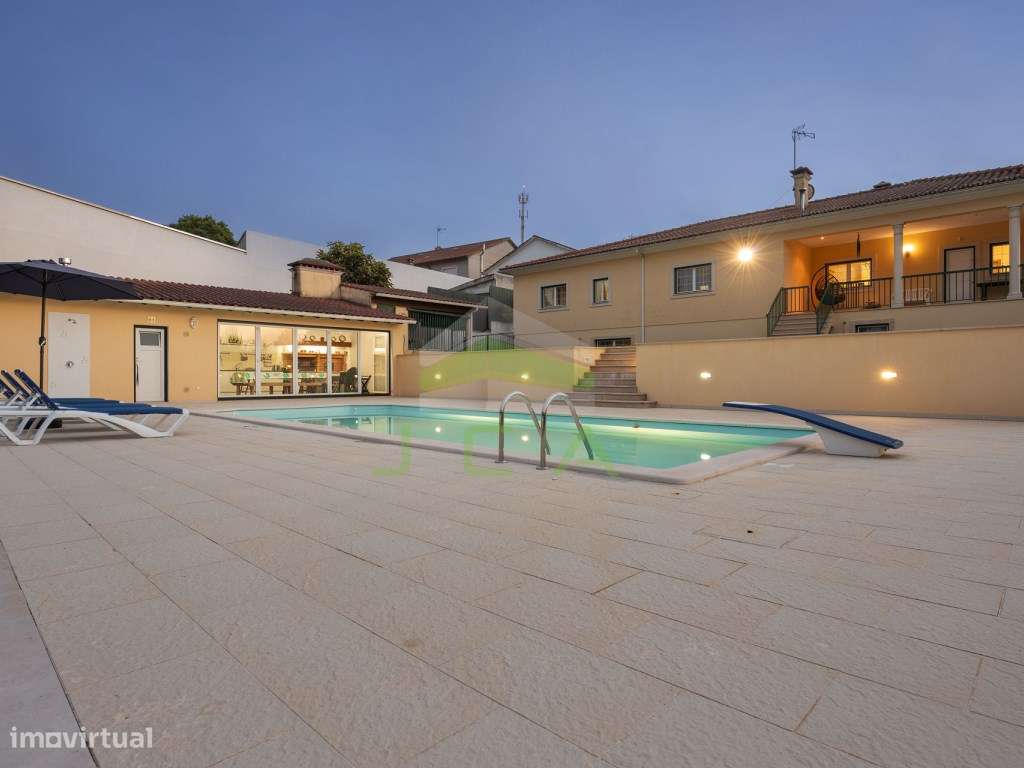 Moradia V4 com piscina e terreno a 15min de Leiria-57