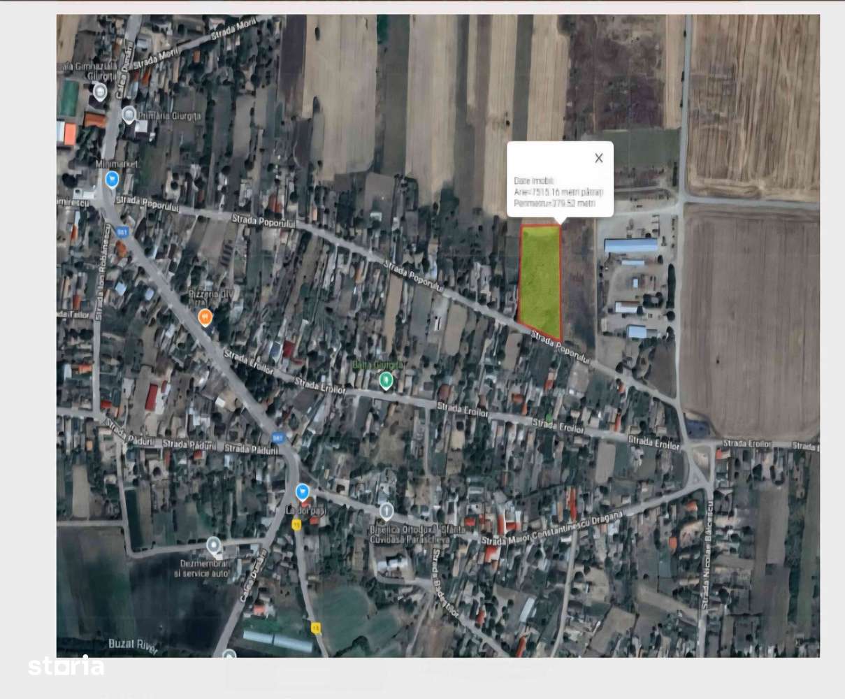 Teren intravilan Giurgița - Imagine principală: 2/2