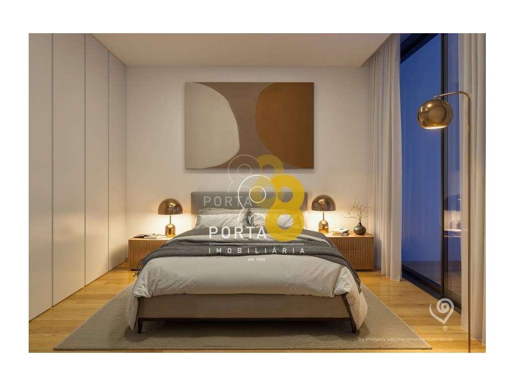 Apartamento T1+1 Novo no Condomínio Privado Agra Campus 3 - Pólo Un... - Grande imagem: 5/20