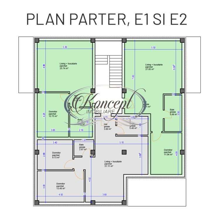 Apartament pe str. Sub Cetate, TVA si finisaje incluse in pret-11
