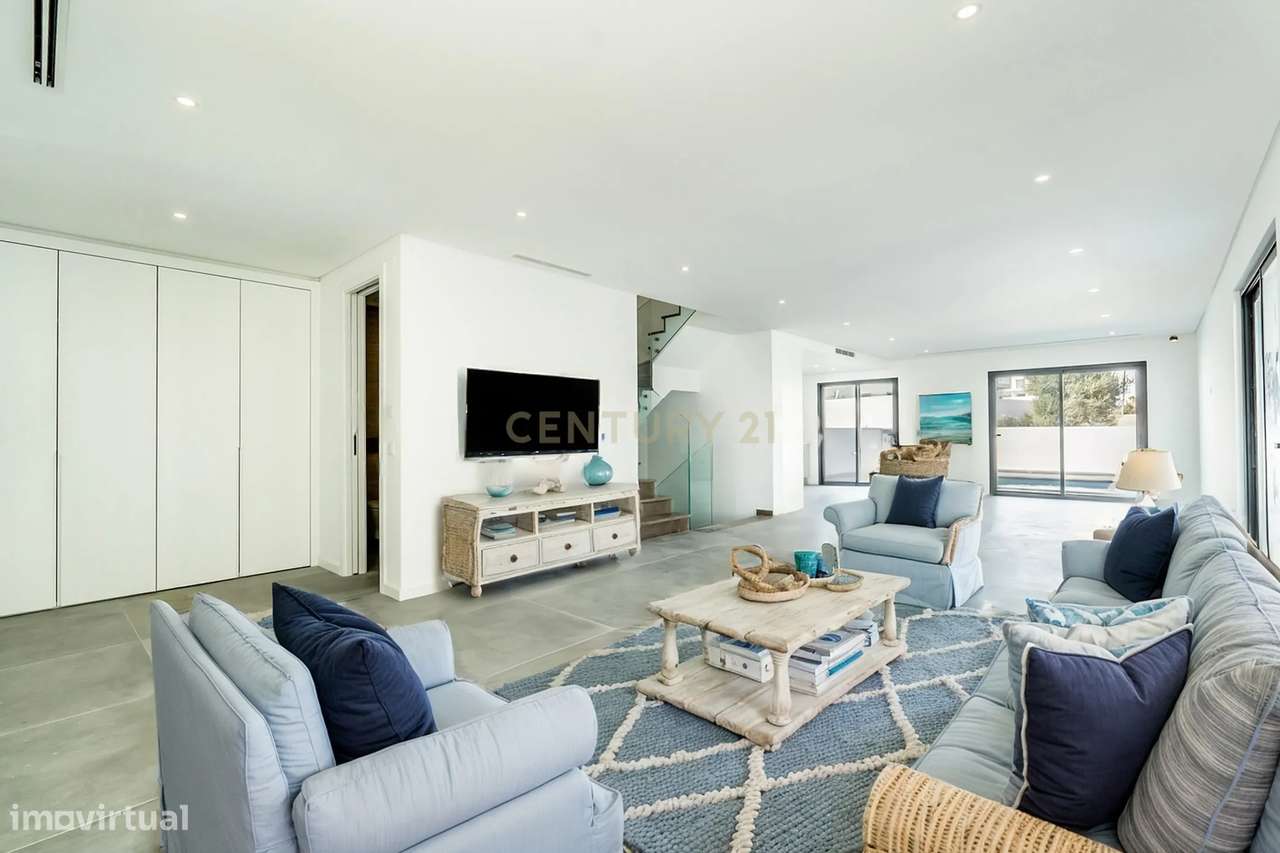 MORADIA MODERNA A ESTREAR 3 quartos, cave,  piscina privativa, terraço - Grande imagem: 2/56