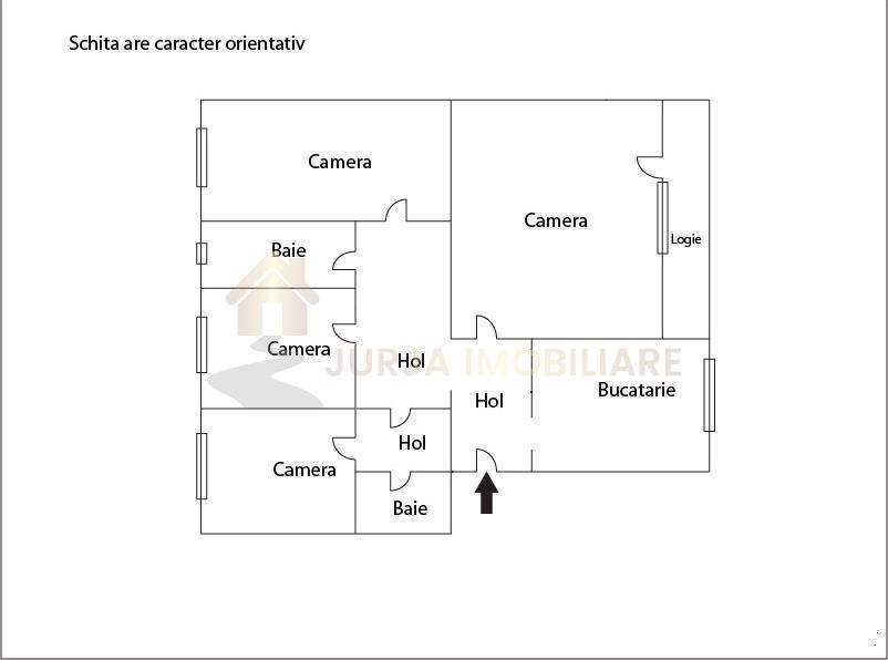 APARTAMENT 4 CAMERE  | LOGGIE 6 MP | ZONA  UNIVERSITATII BOGDAN VODA